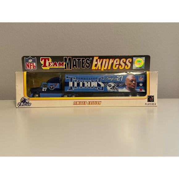 NFL Other - Vintage NFL Tennessee Titans Eddie George toy semi-truck TeamMates Express 2000